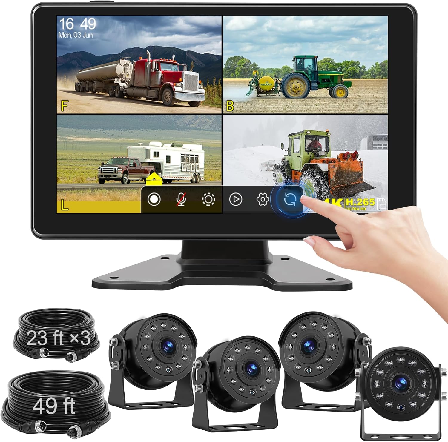 Transform Your Driving with the Fubedo Wired Backup Camera System