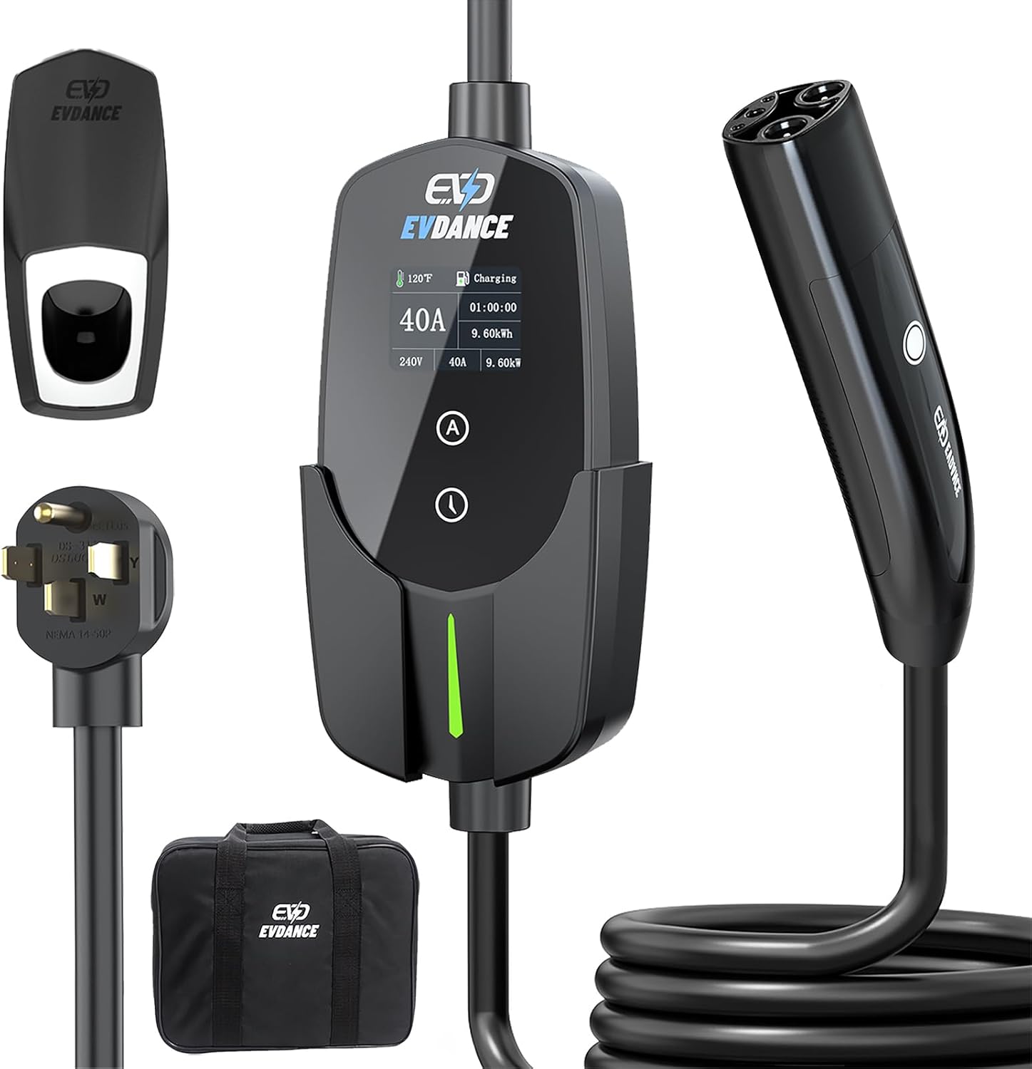 Unlocking the Freedom of Efficient Charging: A Deep Dive into the EVDANCE Portable Wall Charger for Tesla