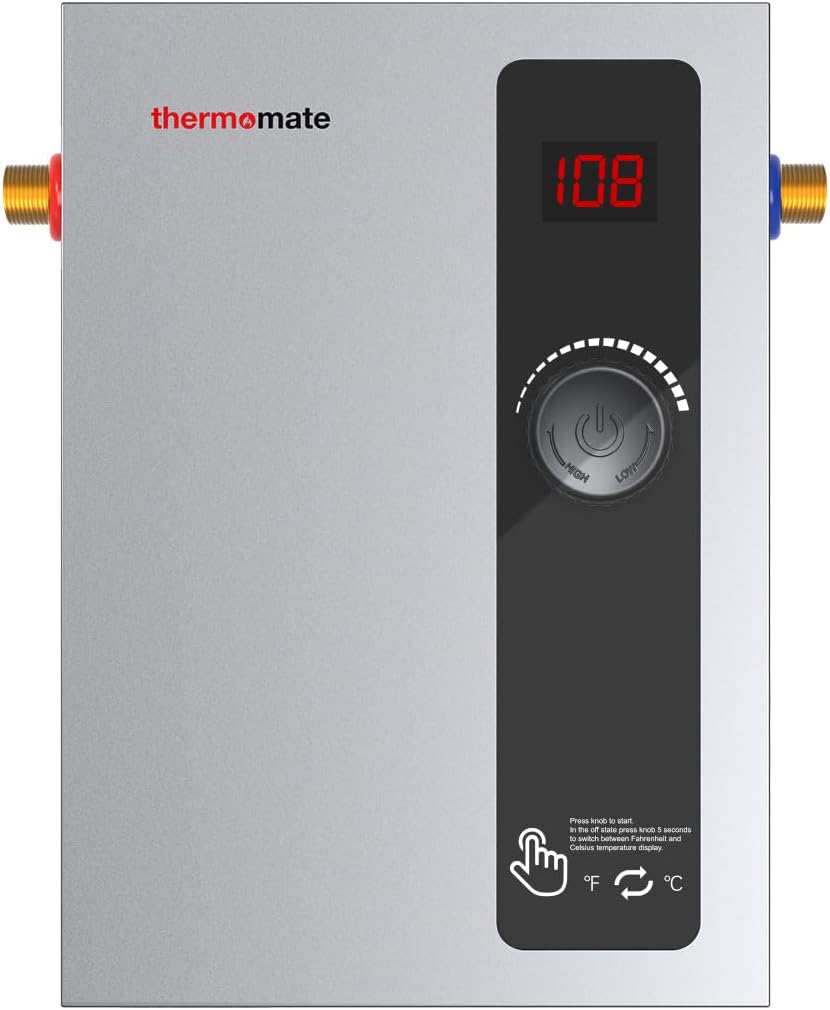 Experience Instant Hot Water with the 8kW Electric Tankless Water Heater
