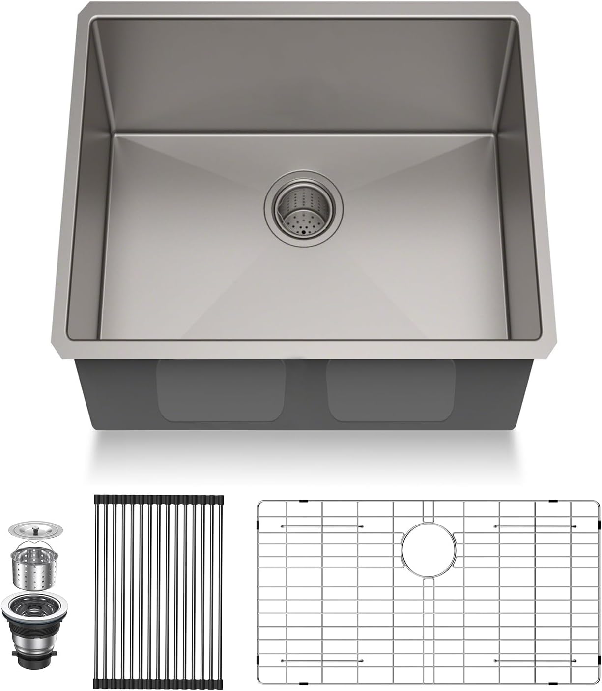 Transform Your Kitchen with a Large Deep Handmade Stainless Steel Sink