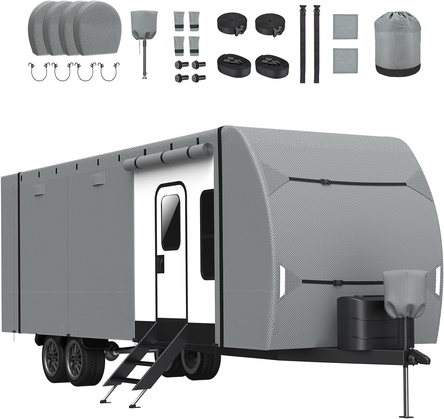 Mastering RV Care: The 7 Layers Heavy Duty Travel Trailer Cover