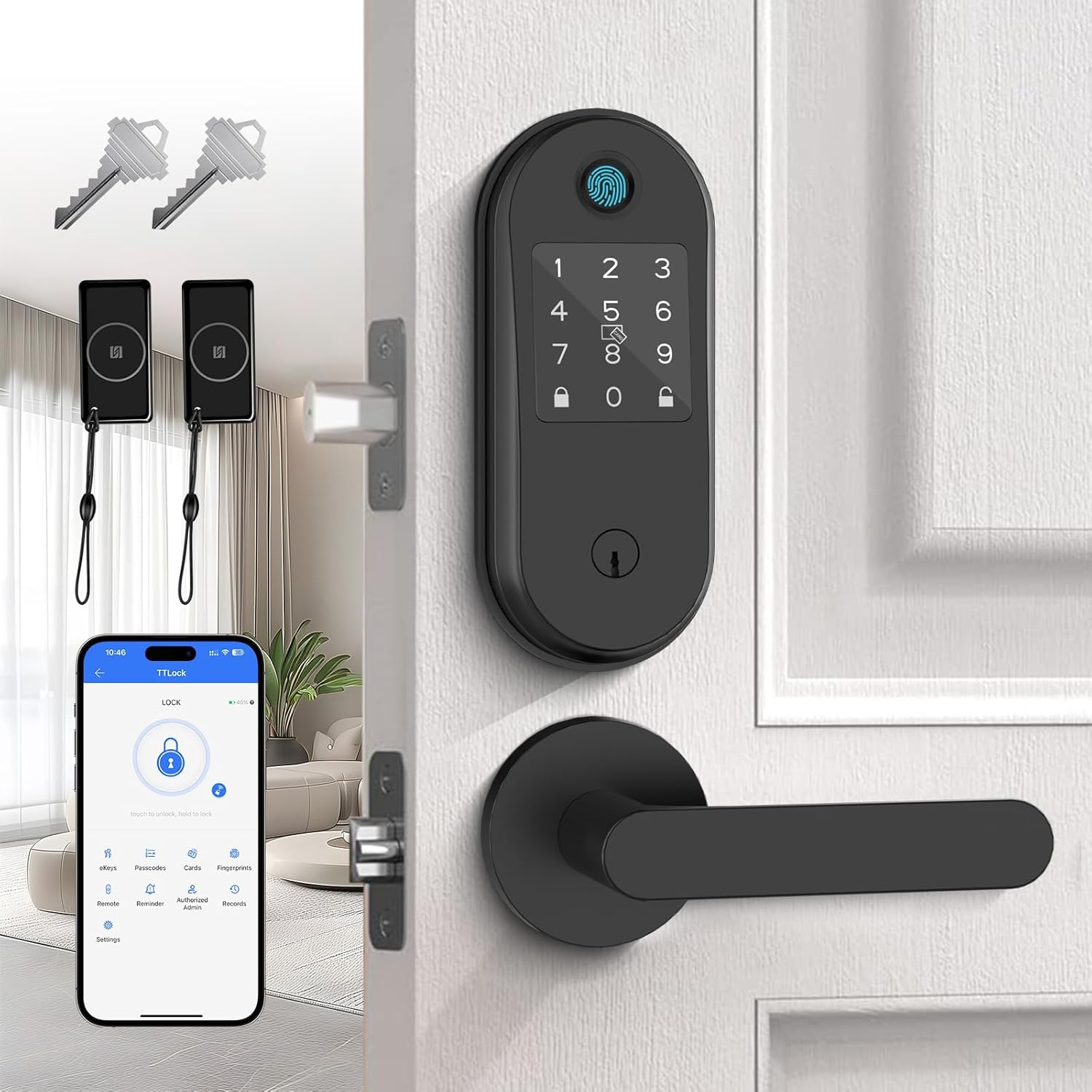 Elevate Home Security with a Smart Keyless Entry Door Lock