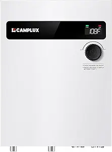 Experience Instant Hot Water with CAMPLEX Electric Tankless Water Heater