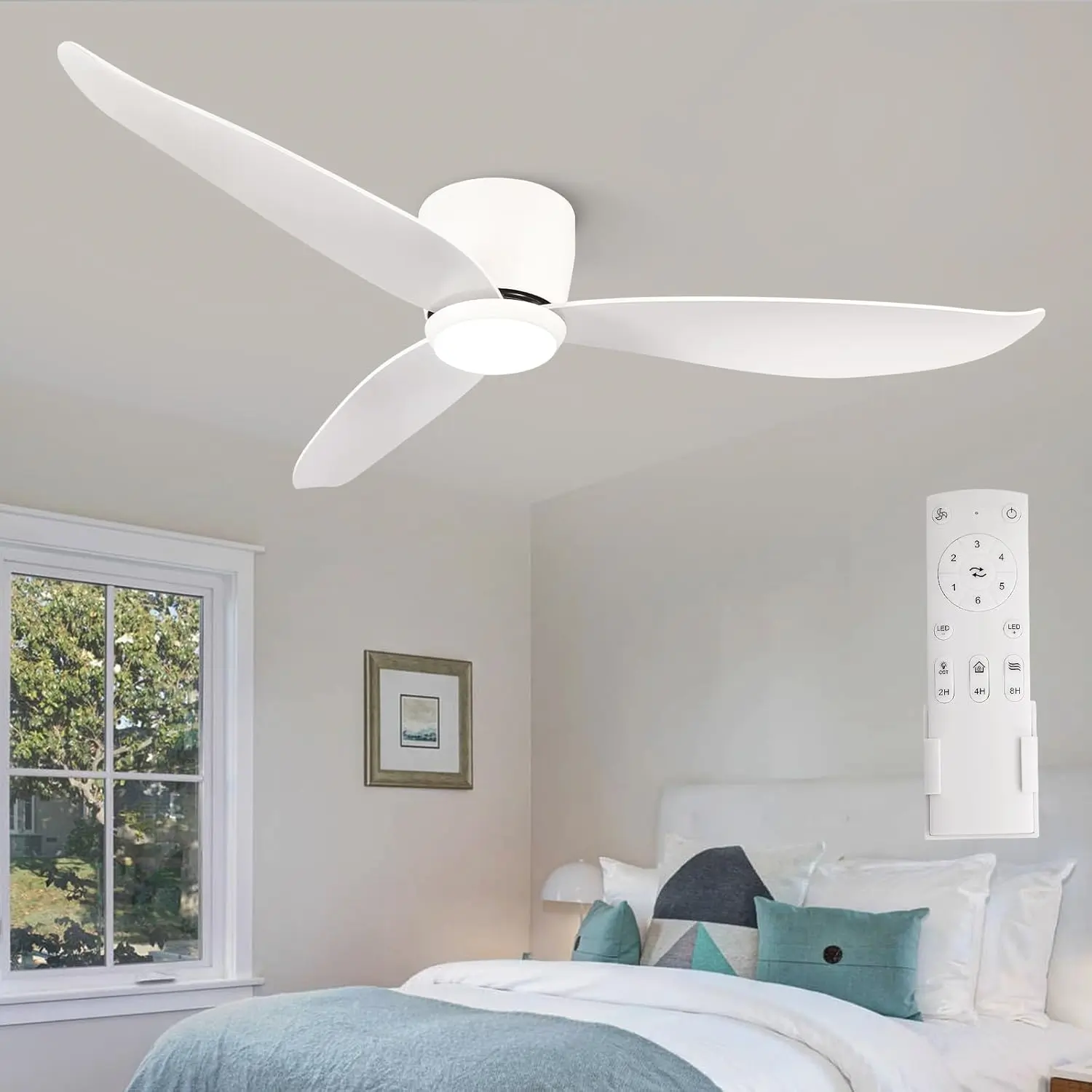 Transform Your Space: Low Profile Ceiling Fan with Lights