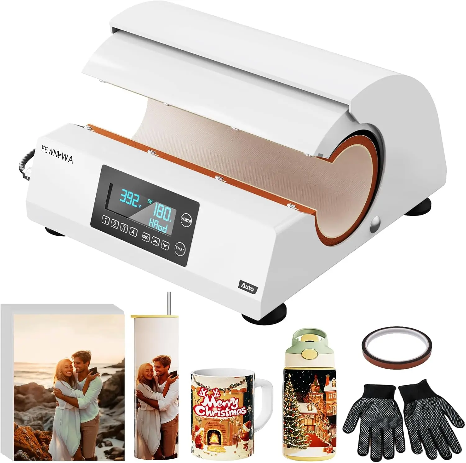Unlock Creativity with the Auto Tumbler Heat Press Machine