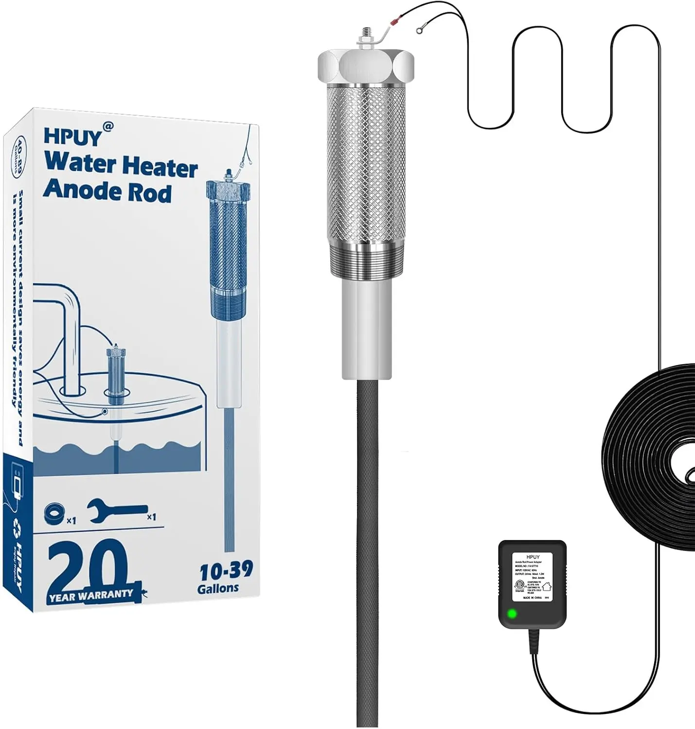Upgrade Your Water Heater with HPUY Powered Anode Rod