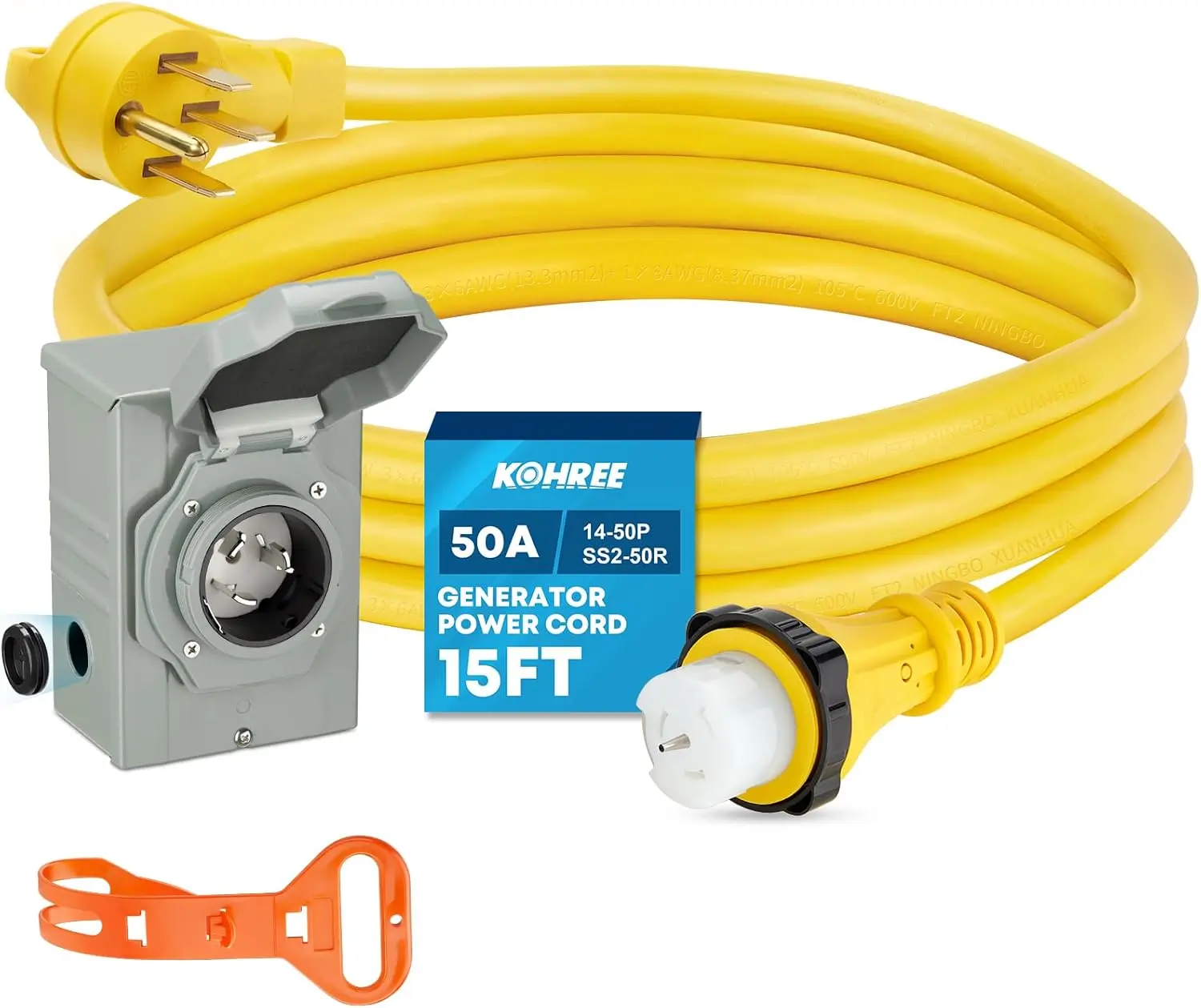 The Complete Guide to the Kohree 50 Amp Generator Cord