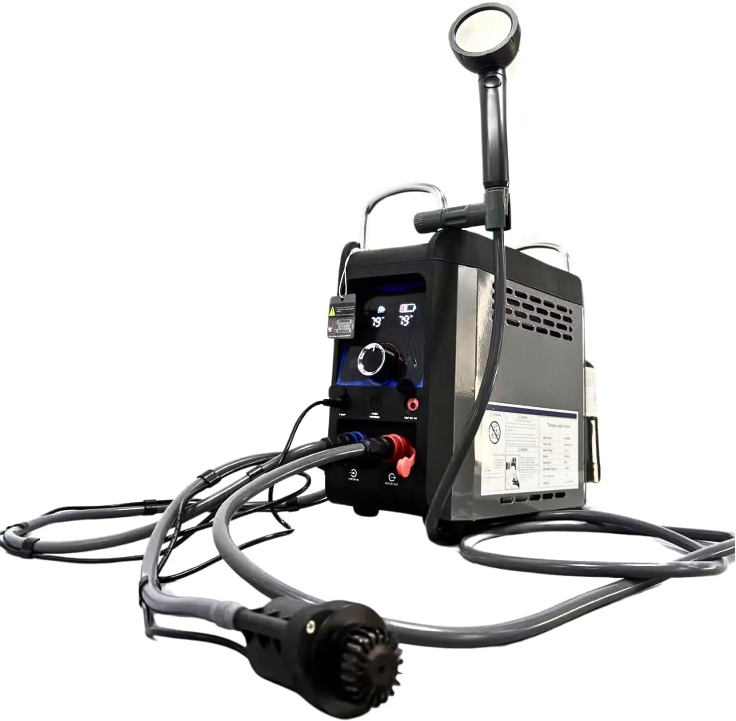 Discover the 12V Tankless Portable Water Heater for Camping