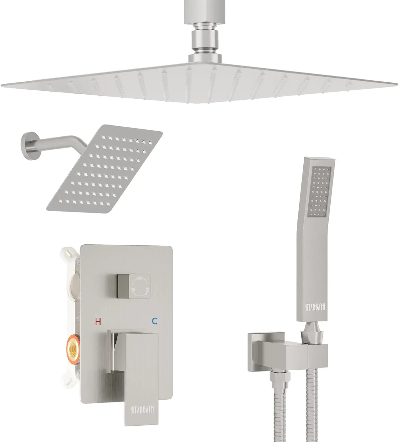 Ultimate Guide to the High-Pressure Rainfall Shower System