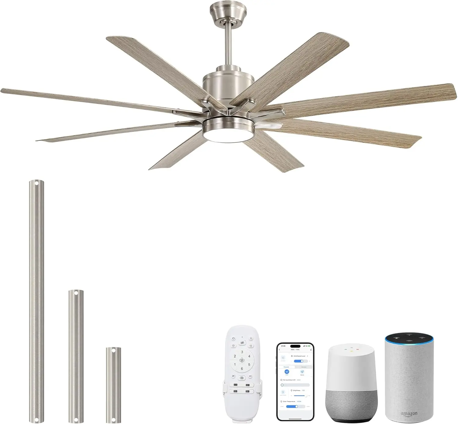 Transform Your Space with the BREHALTA 66 Smart Ceiling Fan