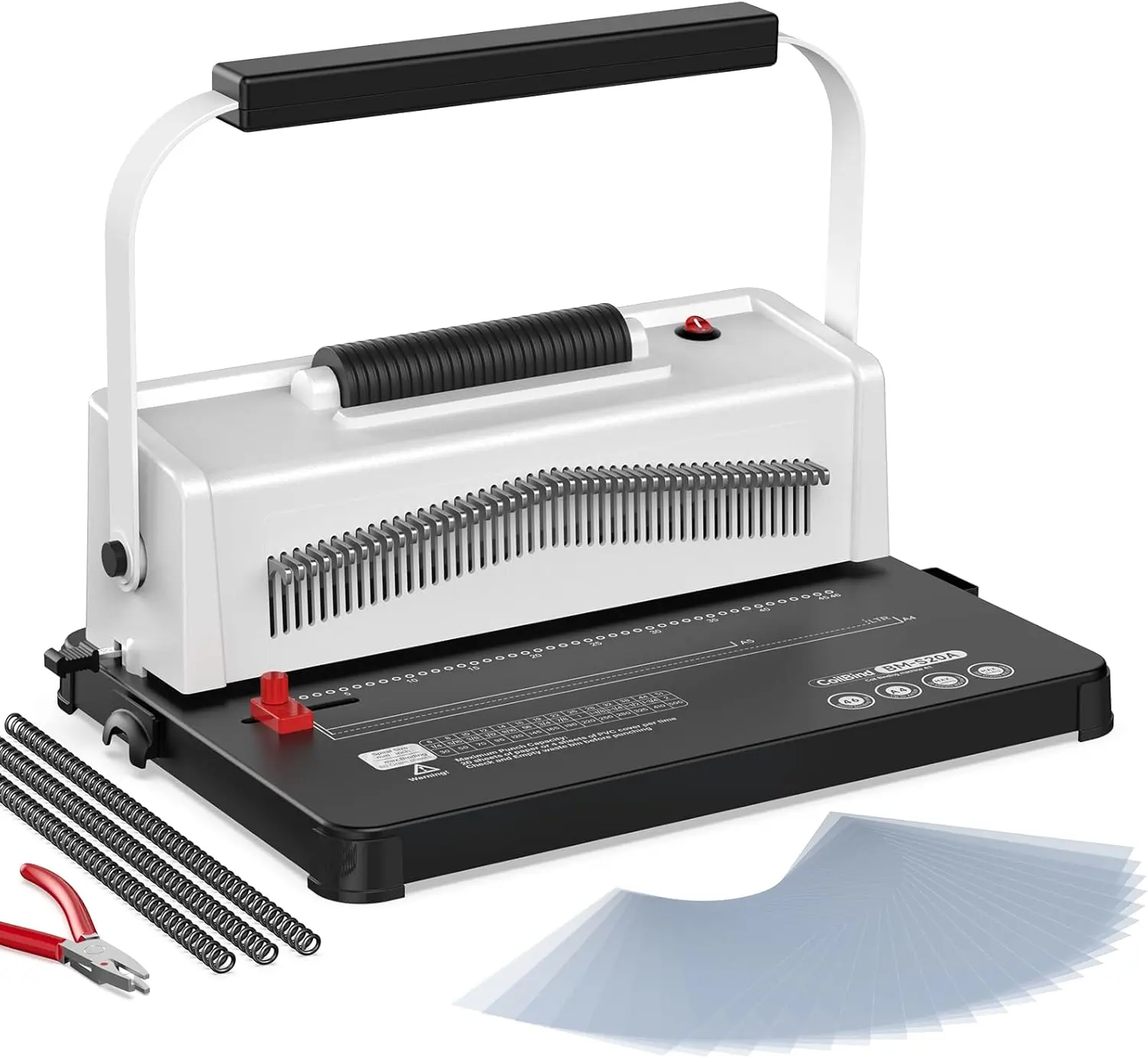 Elevate Your Document Game with the Epoium Spiral Coil Binding Machine