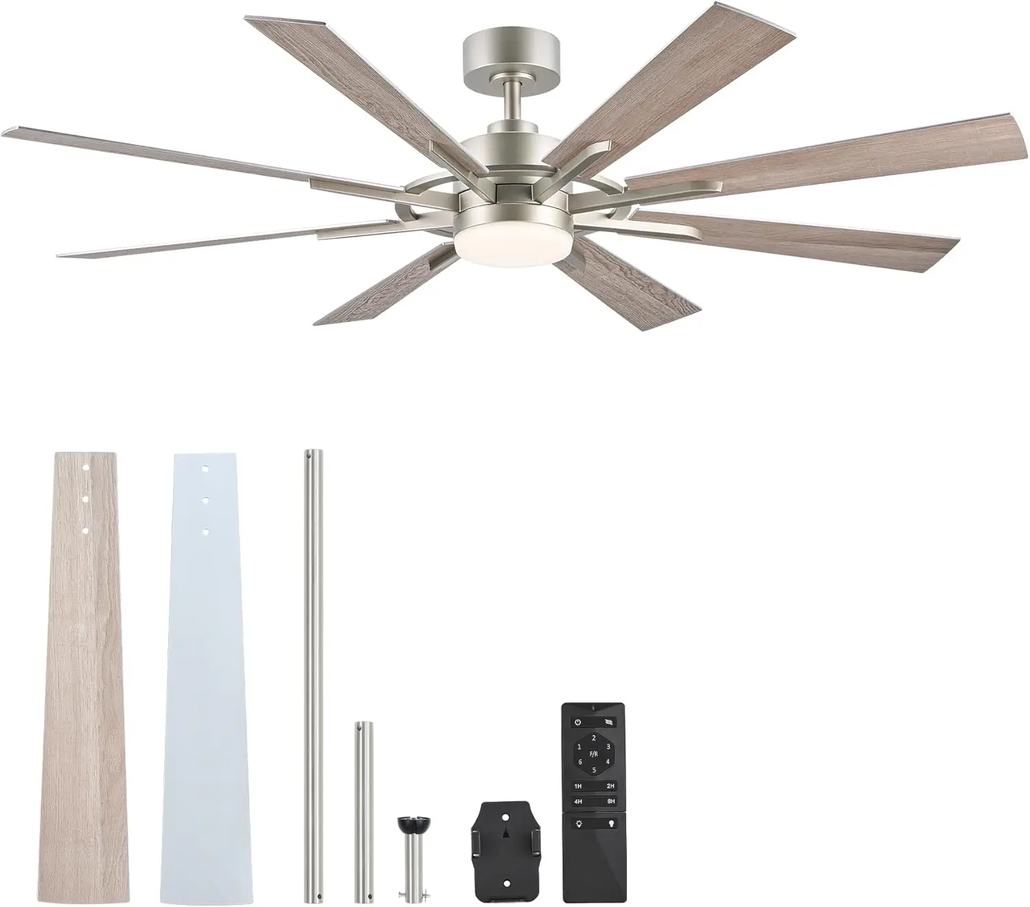 Elevate Your Space with a 60-Inch Ceiling Fan with Lights