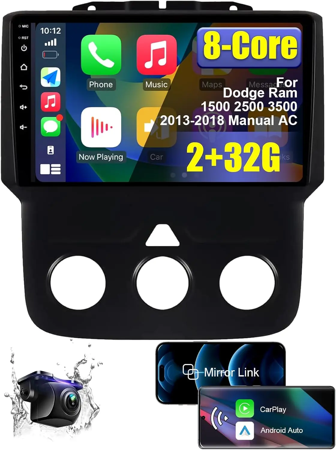 Revamp Your Ride: Android 12 Car Radio Stereo for Dodge Ram