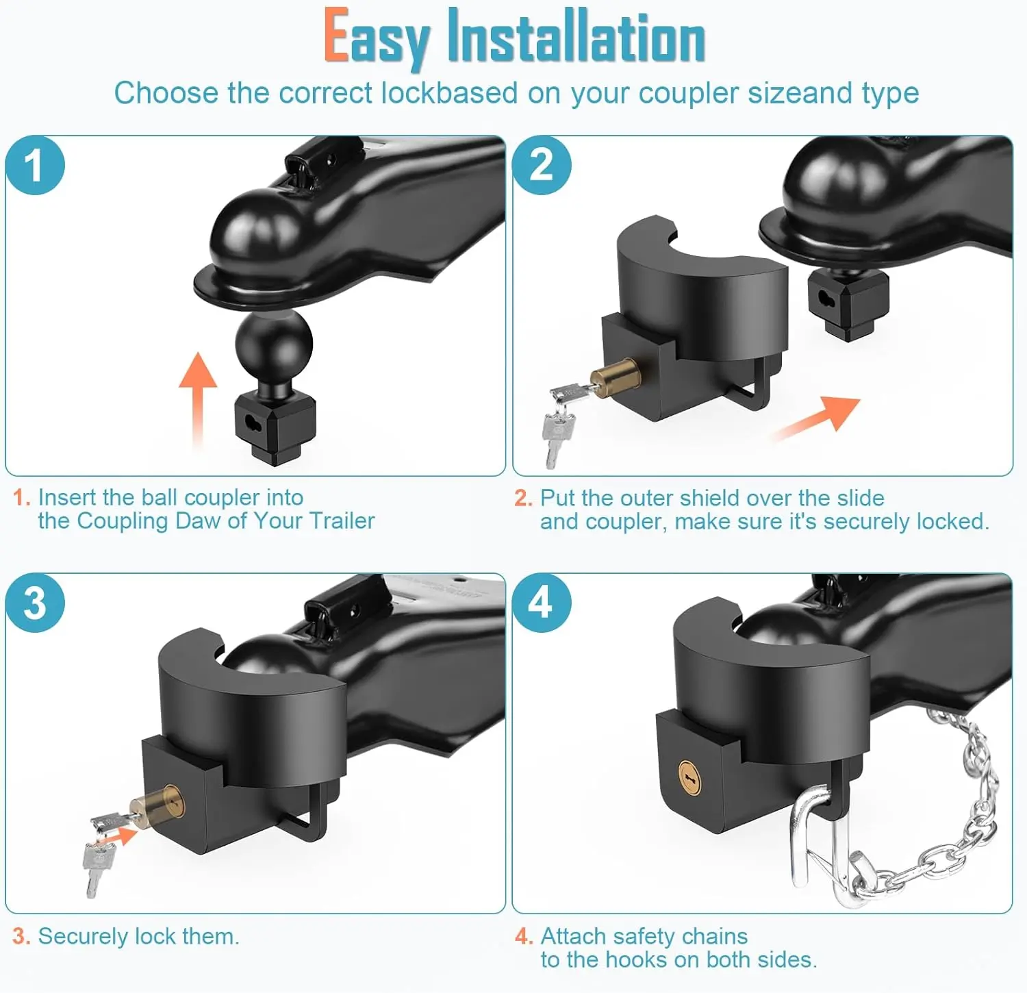 Top Heavy Duty Trailer Hitch Lock: Ultimate Security Guide
