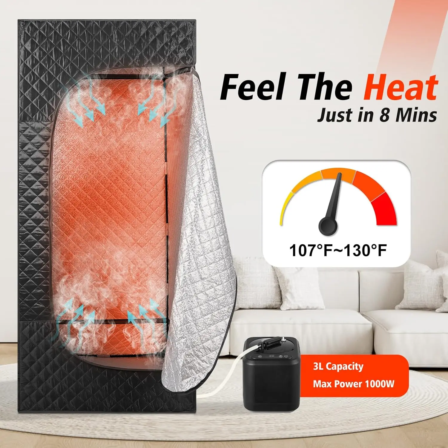 Experience the Luxury of a Portable Sauna Room at Home