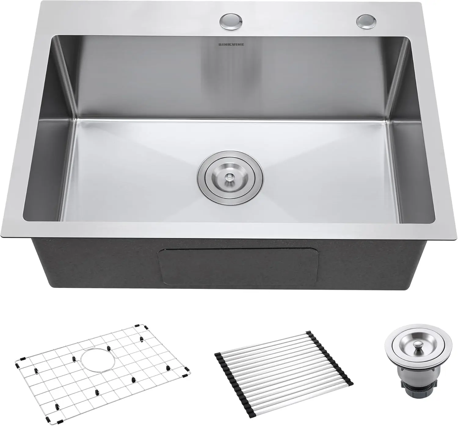Upgrade Your Space with a 25-Inch Drop-In Kitchen Sink
