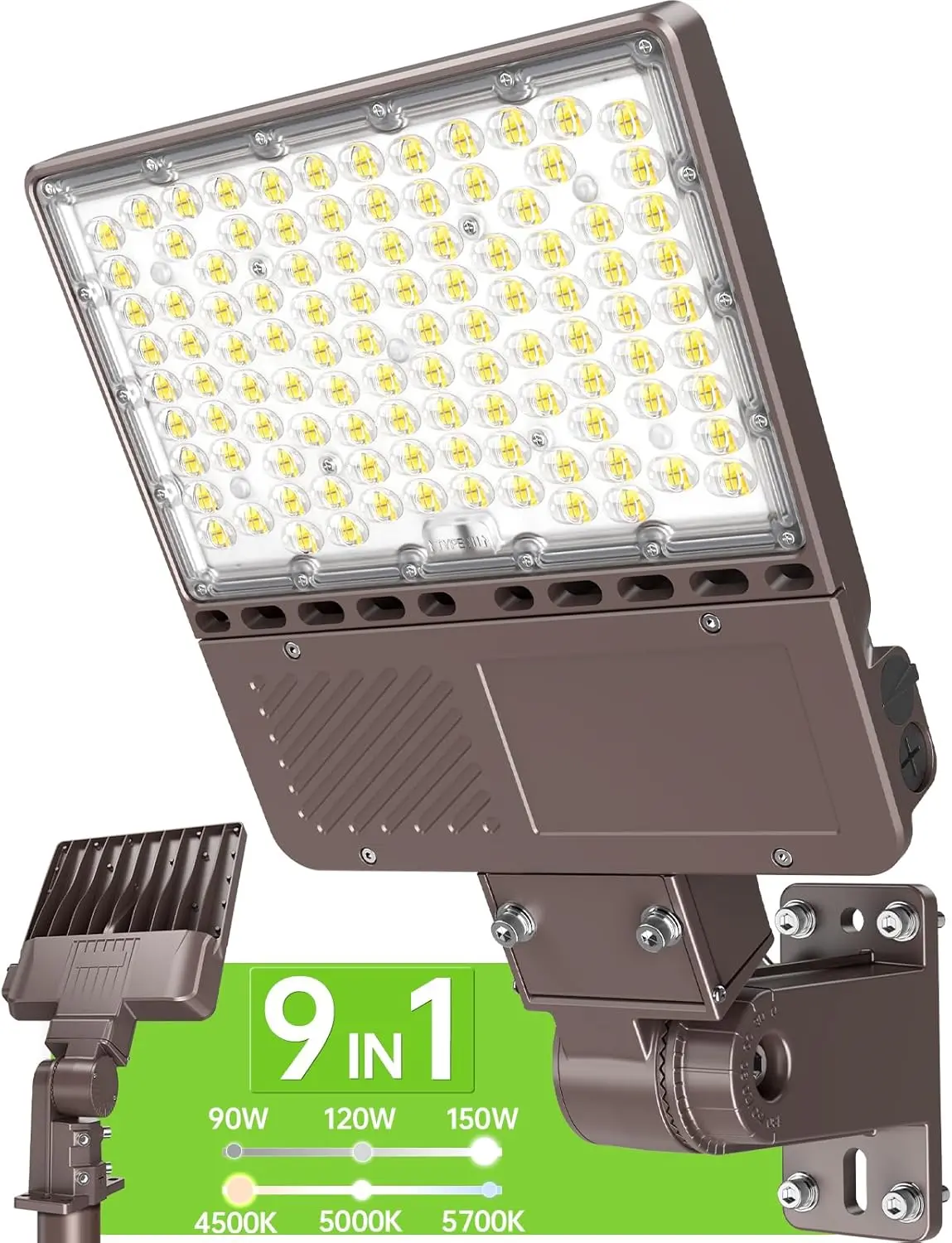 Unlocking Outdoor Illumination with OPENLUX 150W LED Parking Lot Light