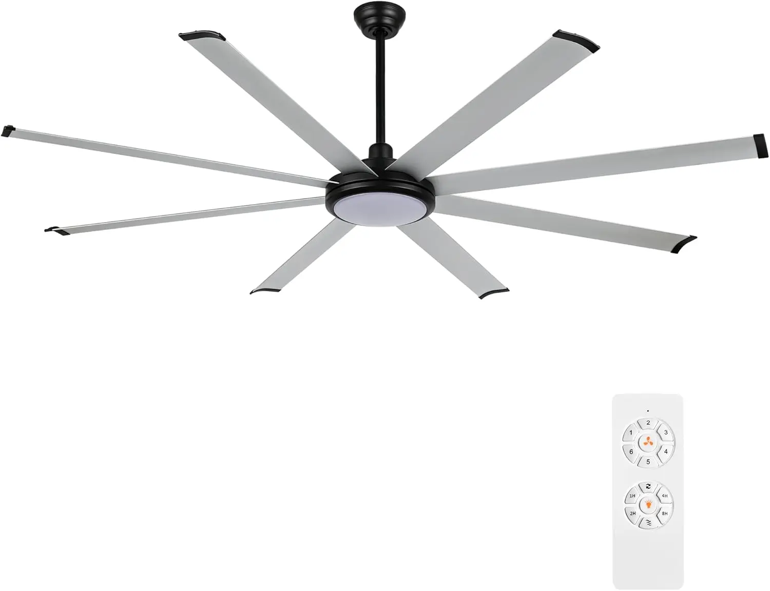 Transform Your Space with the Wingbo 96 Inch Industrial DC Ceiling Fan