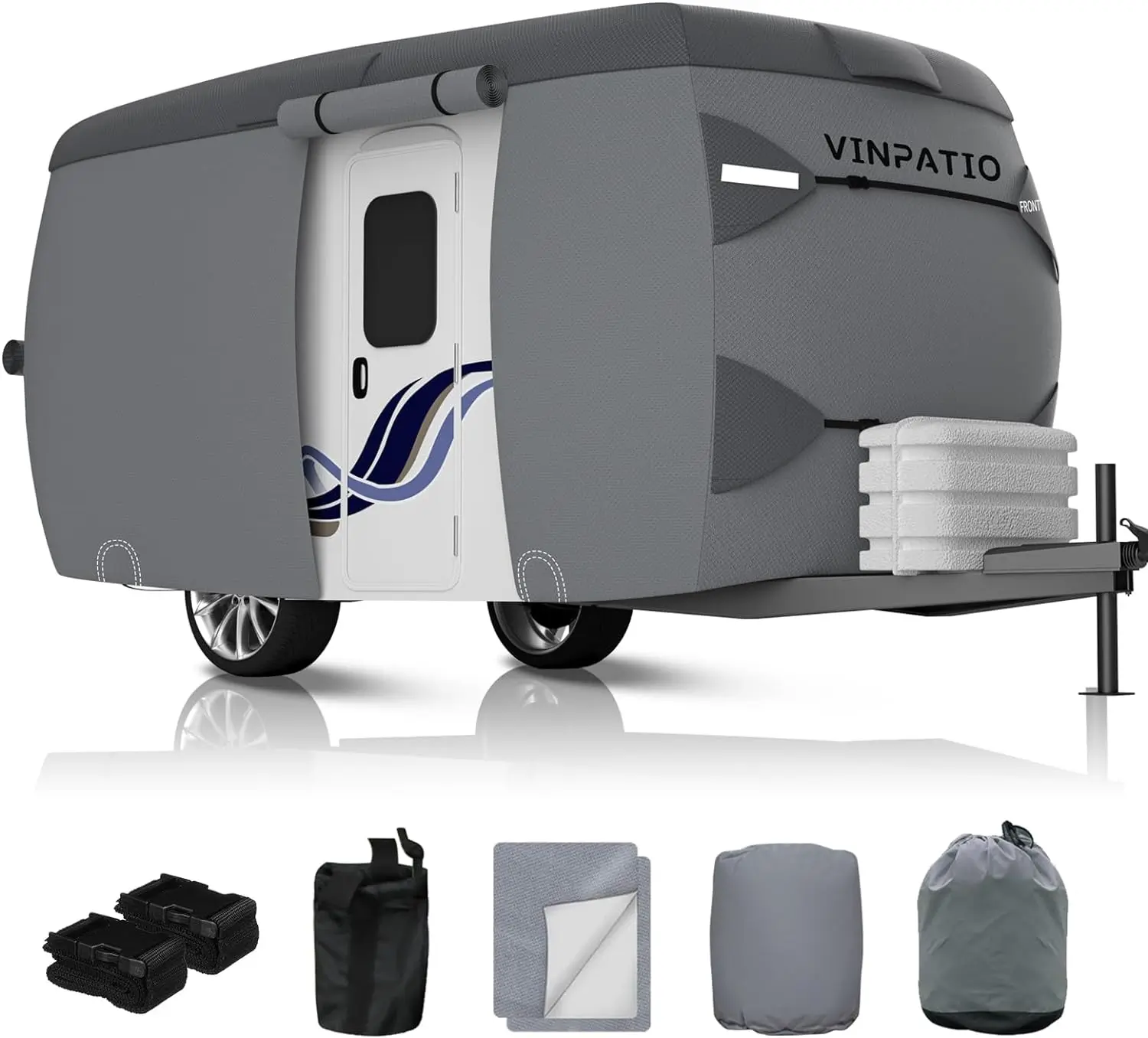 Protect Your Toy Hauler with a Durable Fiberglass Travel Trailer Cover