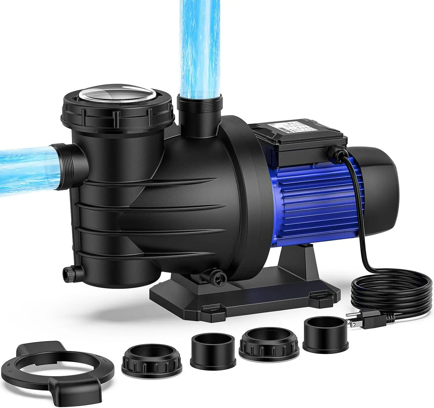Achieve Pool Perfection with CrestWave 2HP Pool Pump