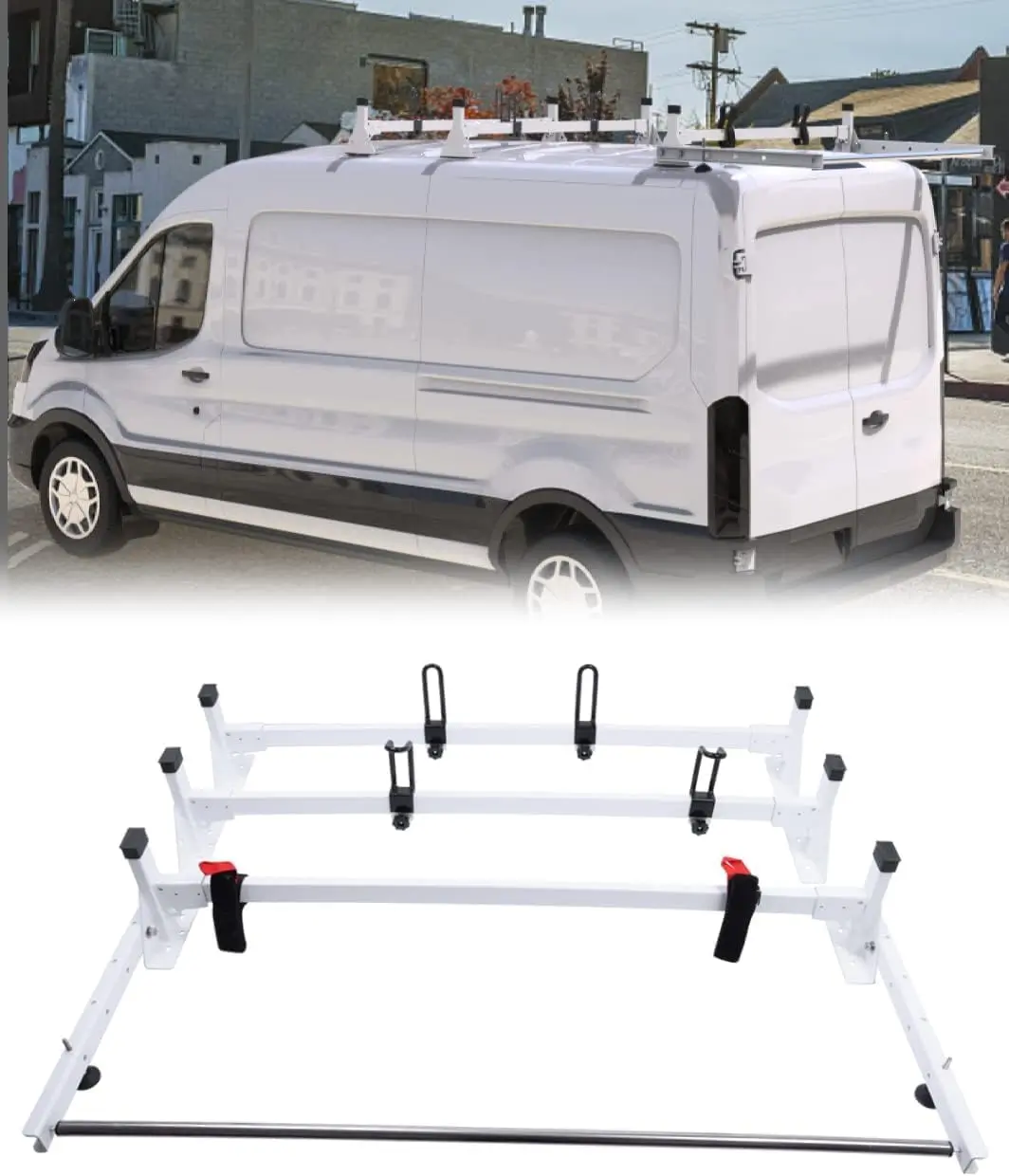 Optimizing Your Ford Transit with a Roof Ladder Rack