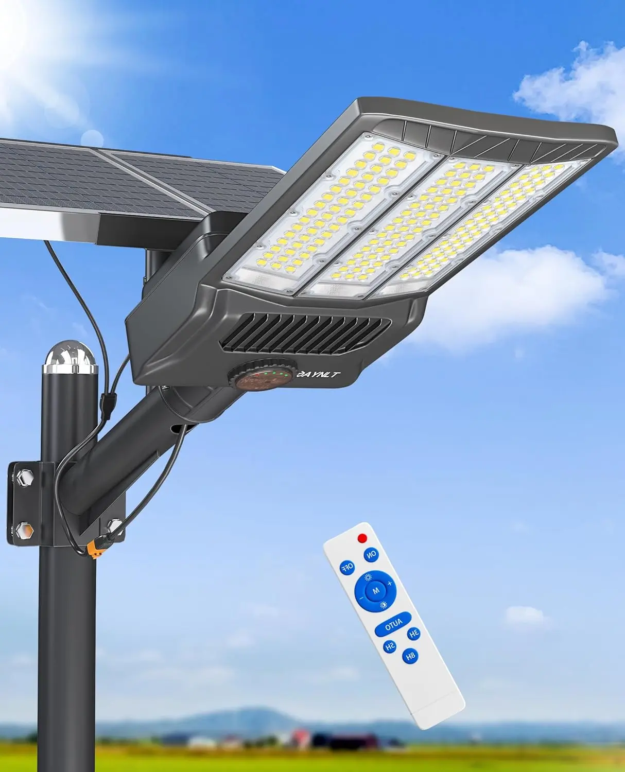 Illuminate Your Outdoors: The Y-9000W Solar Street Lights