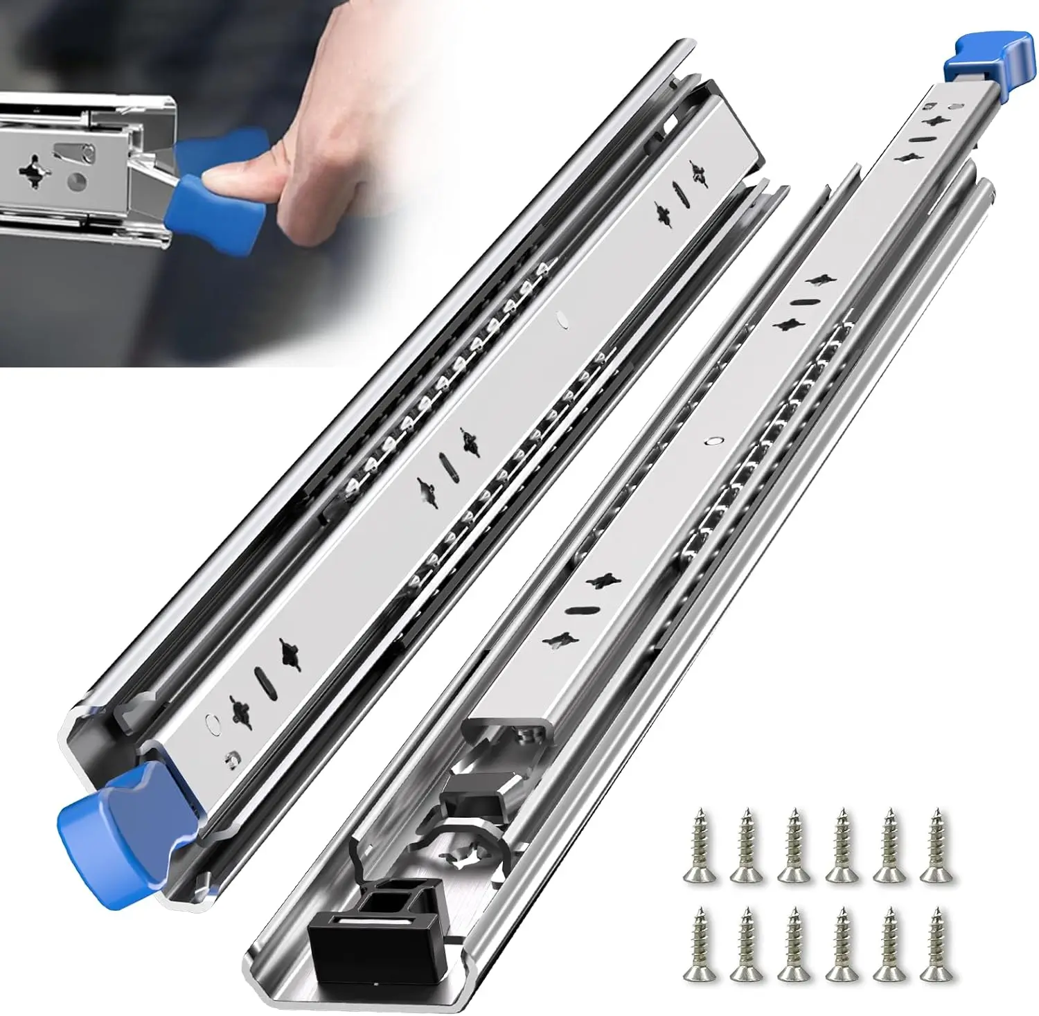 Unlock Efficiency with Heavy Duty Locking Drawer Slides