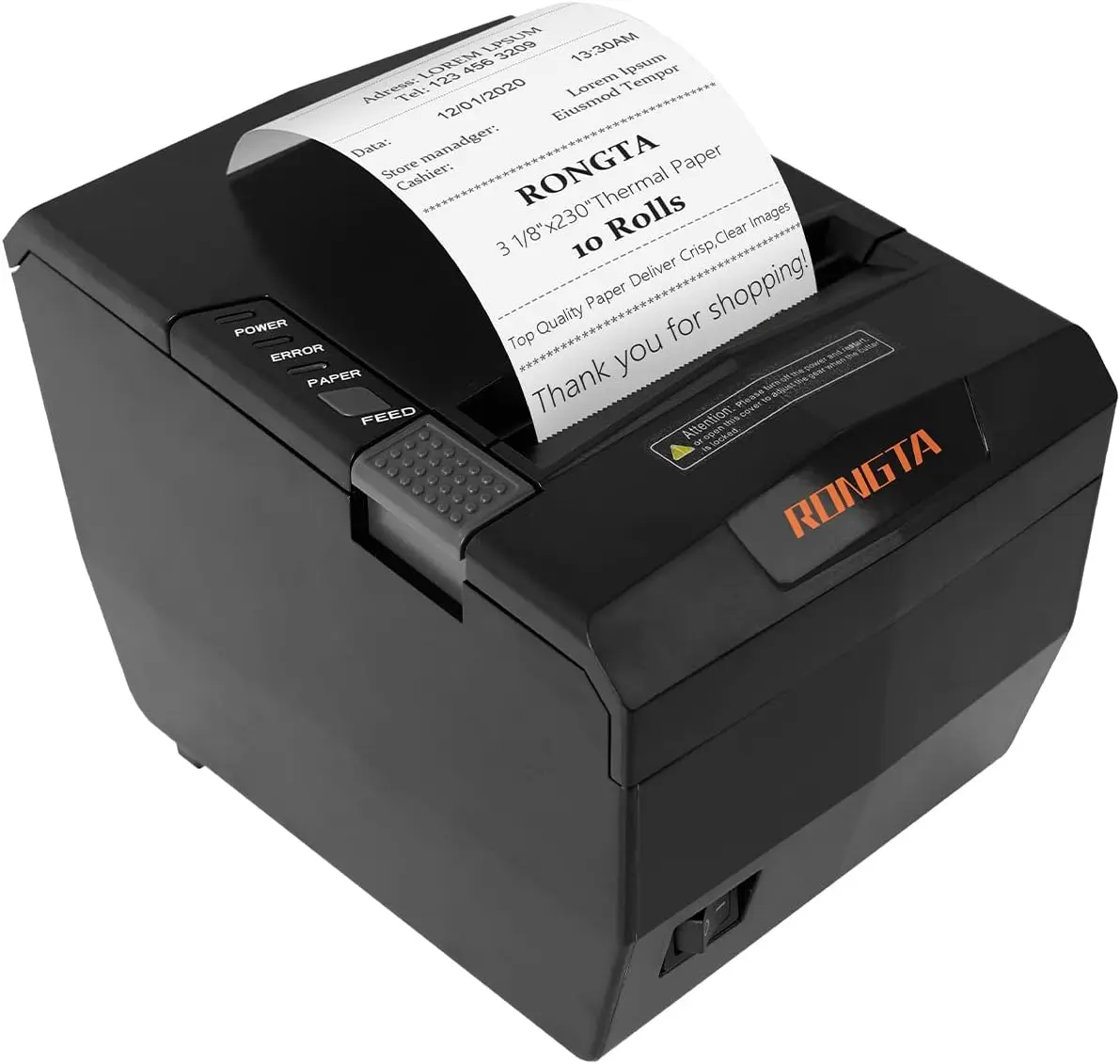 80mm Thermal POS Receipt Printer: Efficiency for Retail & Kitchen