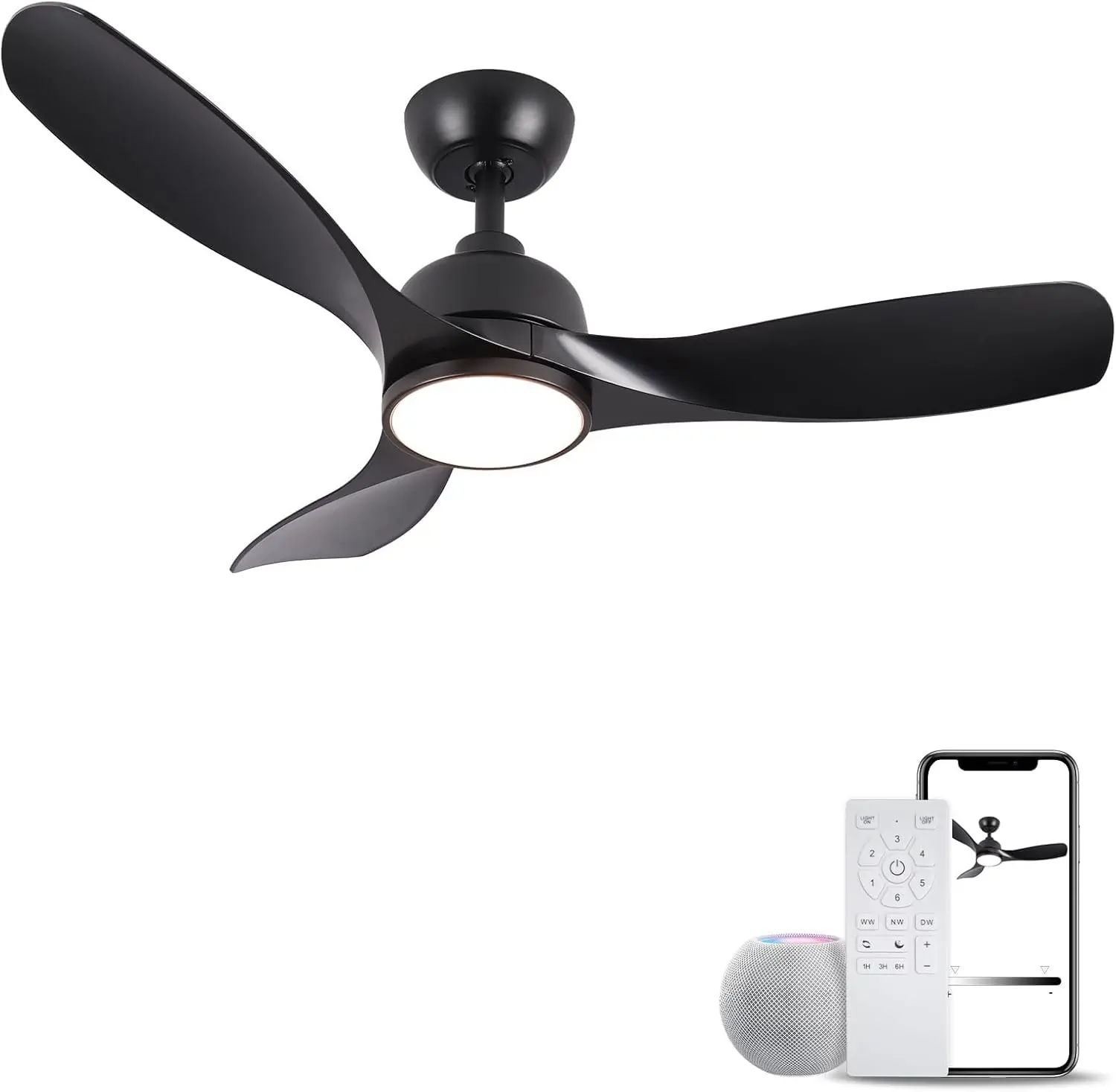 42-Inch Smart Ceiling Fan: The Ultimate Indoor & Outdoor Comfort