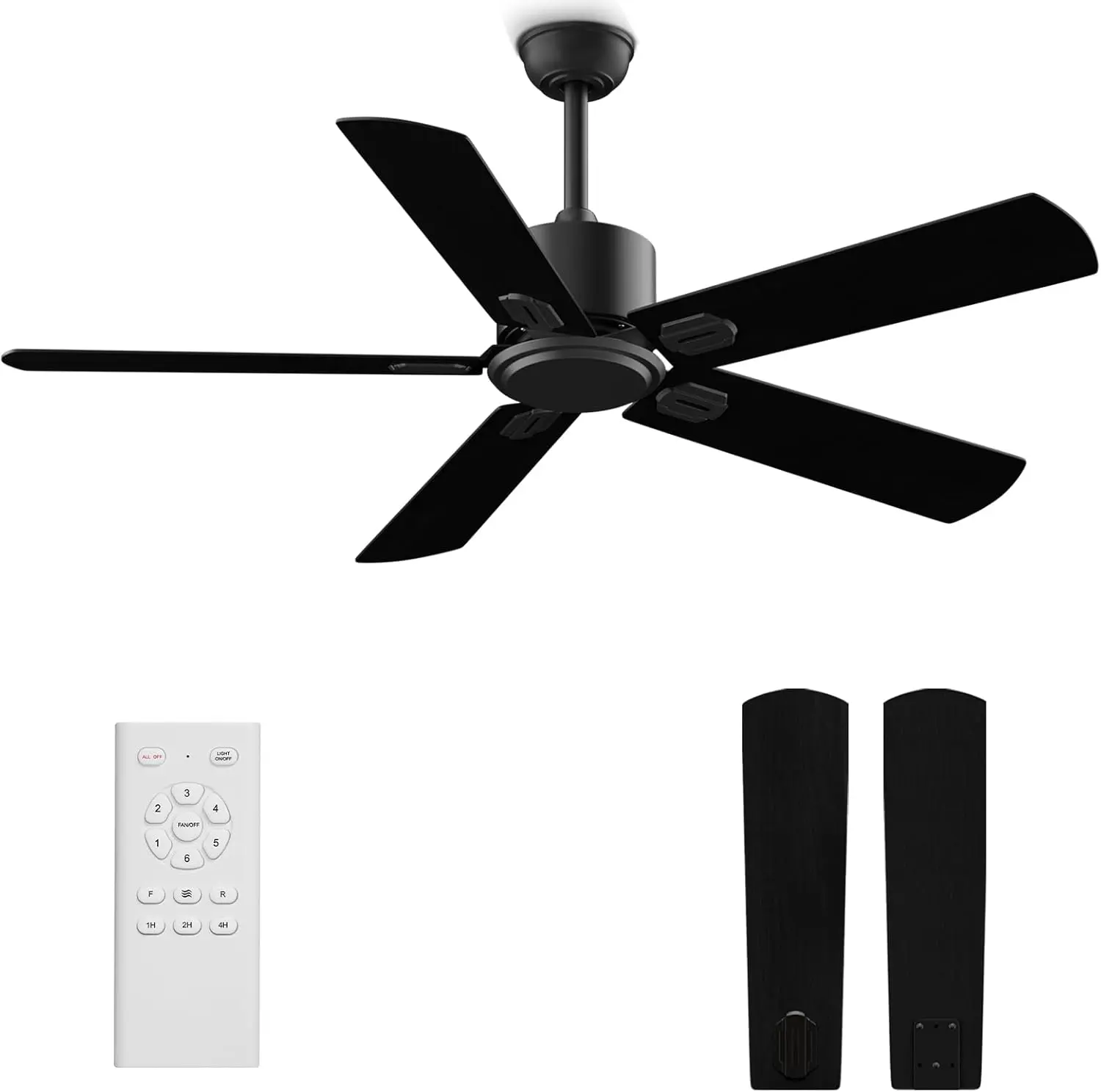 Mastering Comfort: Black Ceiling Fan with Remote Review