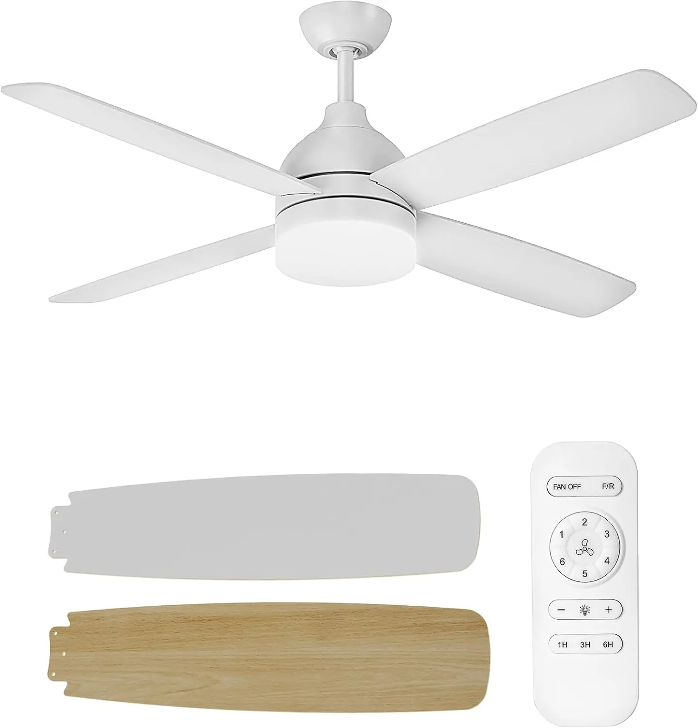 Transform Your Space with a 52-Inch Ceiling Fan with Light