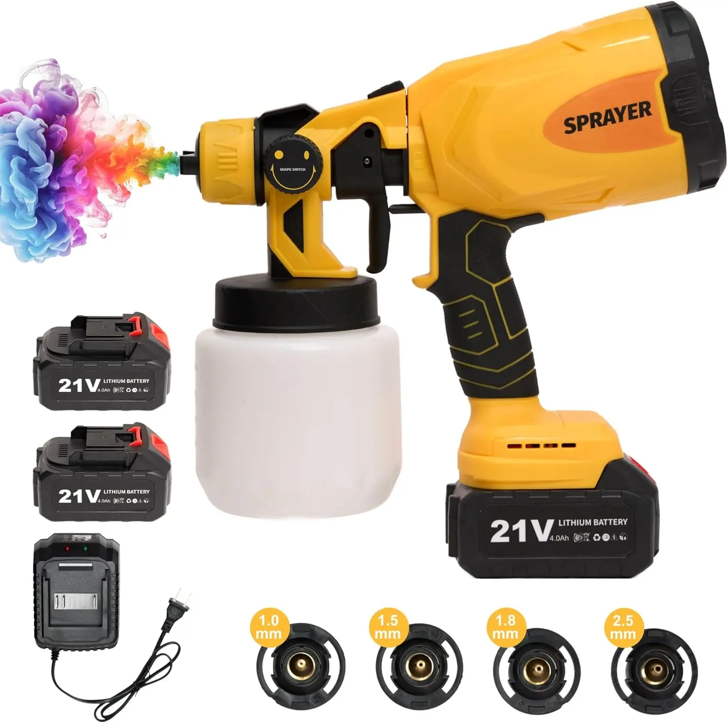Unleash Your Creativity with the GlowSpark Cordless Paint Sprayer