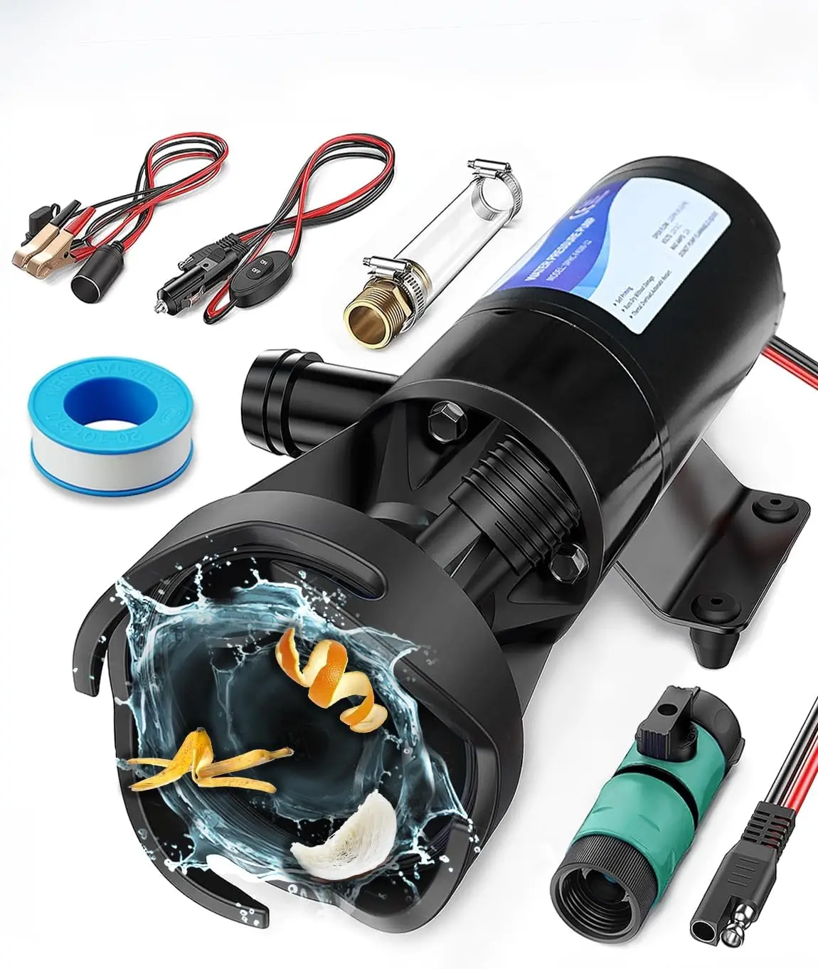 Master Waste Disposal with a 12V RV Macerator Pump