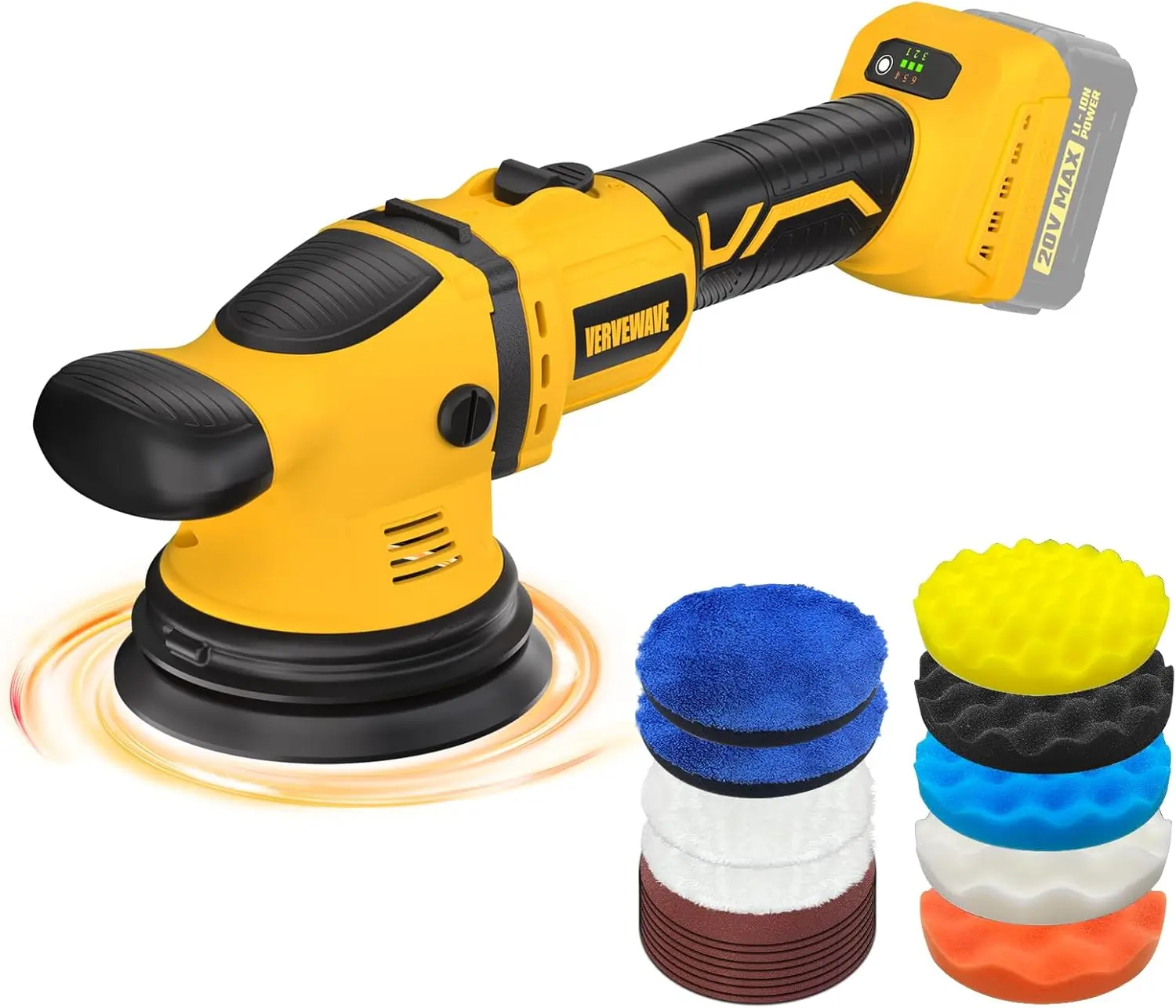 Transform Your Vehicle with the Cordless Buffer Polisher Kit