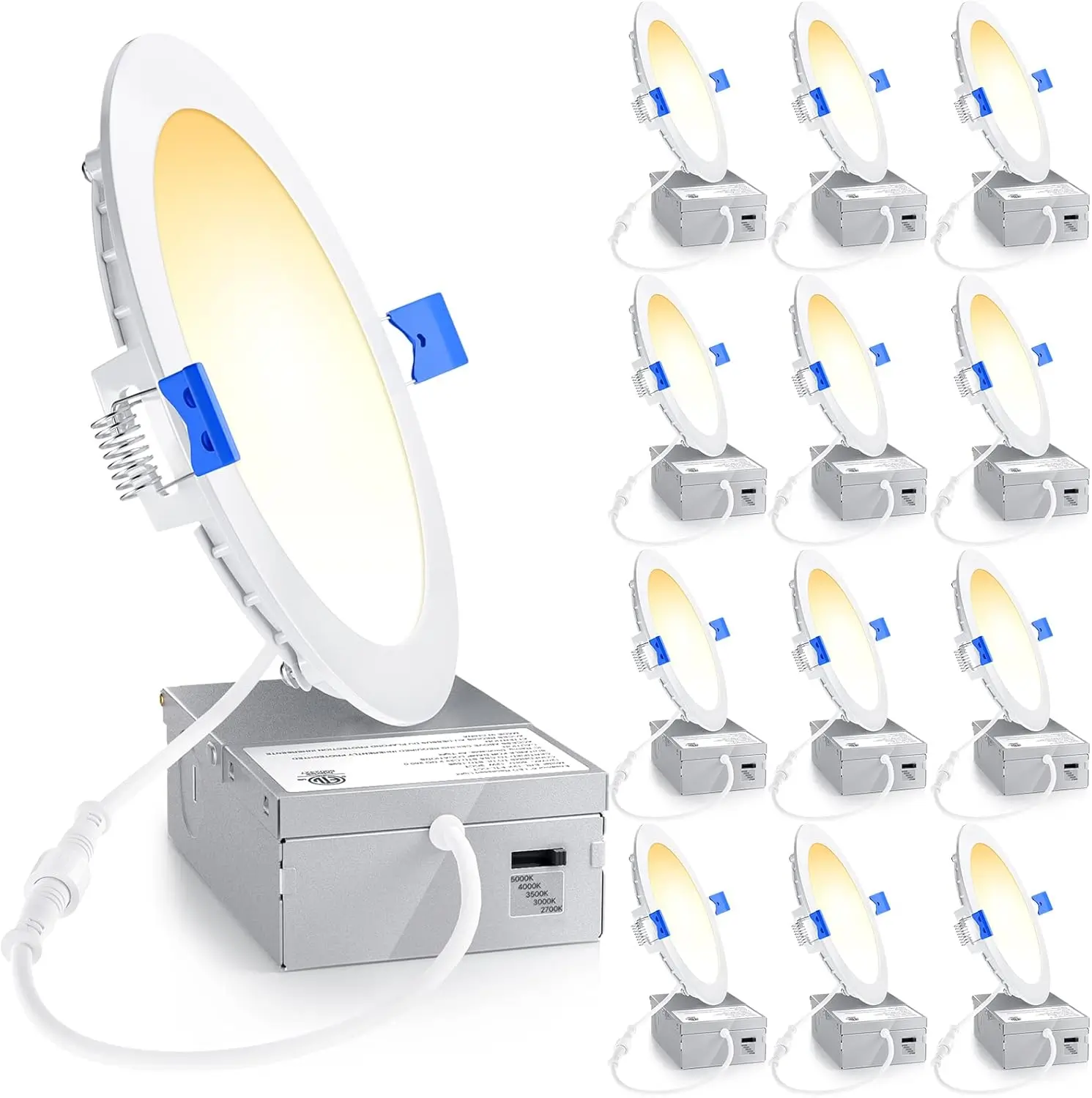 Ultra-Thin Dimmable LED Recessed Lights