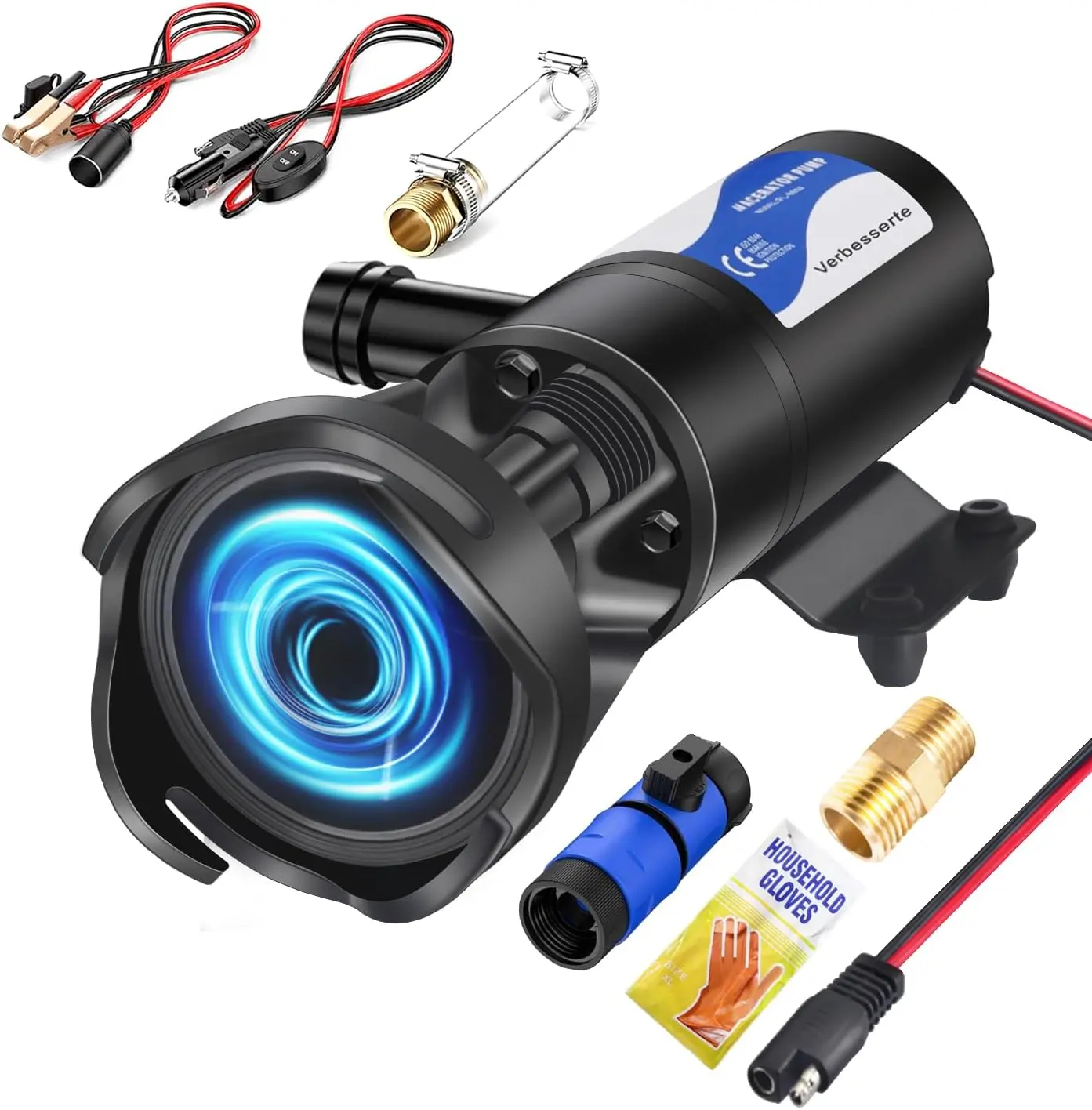 Effortless Waste Disposal with the 12GPM RV Macerator Pump