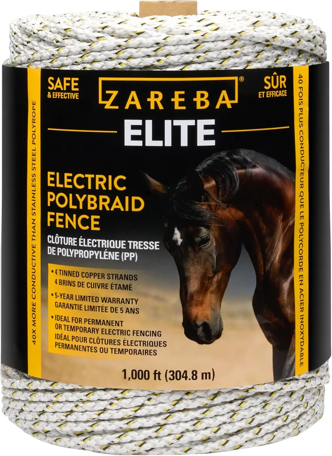 Harnessing Freedom: The Elite Polybraid Electric Fence for Horses