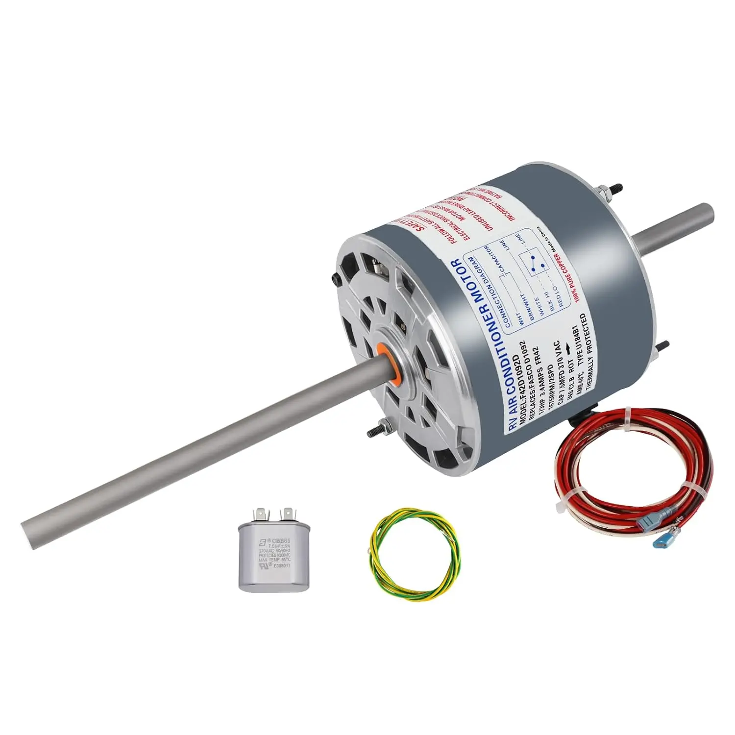 Upgrade Your RV with the D1092 RV AC Fan Motor