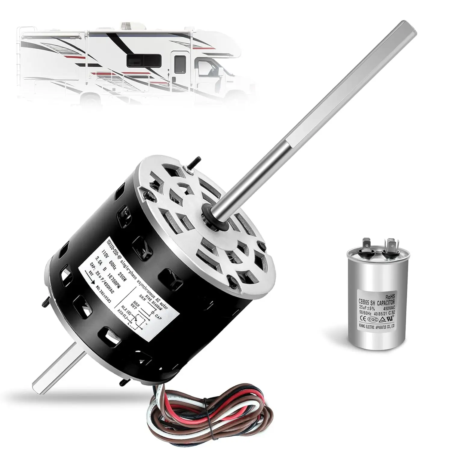 RV Air Conditioner Motor Replacement