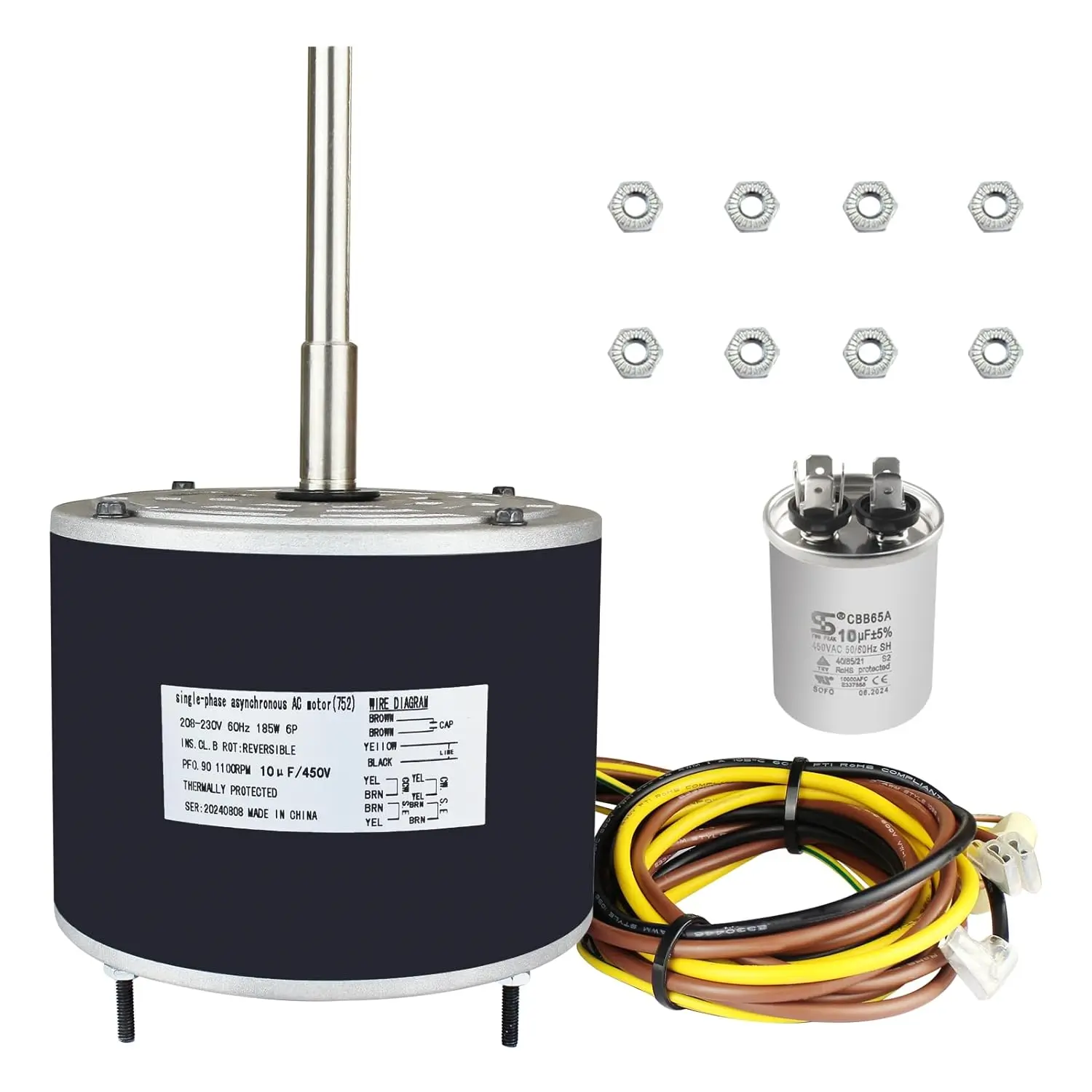 Upgrade Your AC Efficiency with a 1/4 HP Condenser Fan Motor