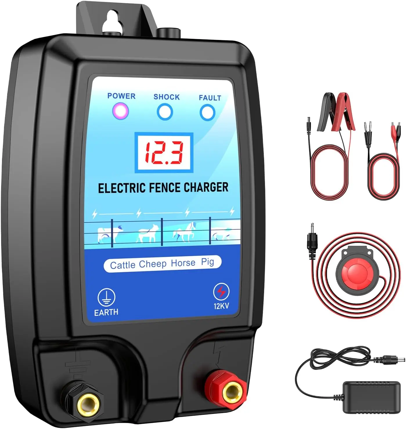Harness Security with a 2 Joule Electric Fence Charger