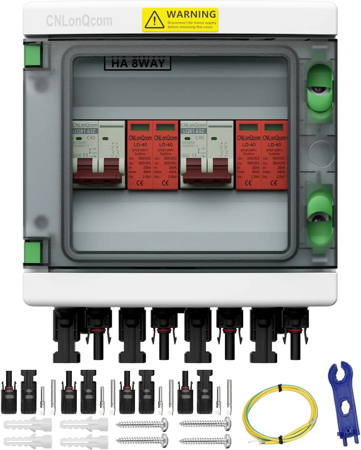 Enhance Your Solar Setup with a 32 Amp DC 500V Disconnect Switch